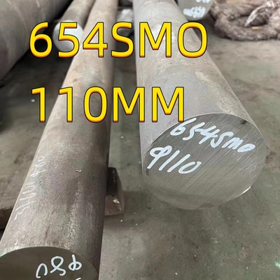 S32654 1.4652 میله فولادی ضد زنگ مقاوم در برابر خوردگی Ultra 654 SMO OD 80mm