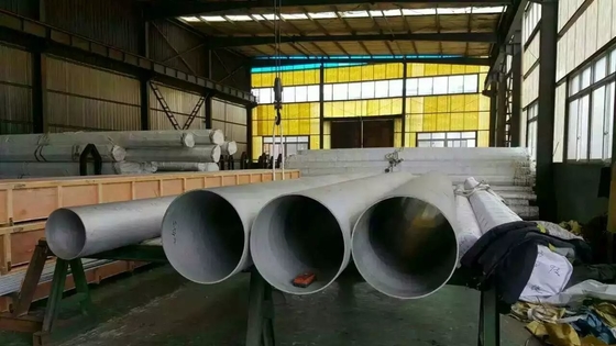 OEM ODM 304 Stainless Steel Seamless Tube / Piping 3mm - 50mm Wall Thickness