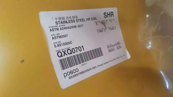 ASTM A 240 AND ASTM A 480 Plate 2507 Material SDSS Super Duplex Stainless Steel S32750