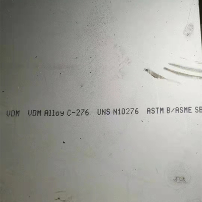 صفحه آلیاژ Hastelloy C-276 ASTM B575 UNS N10276 ورق آلیاژی