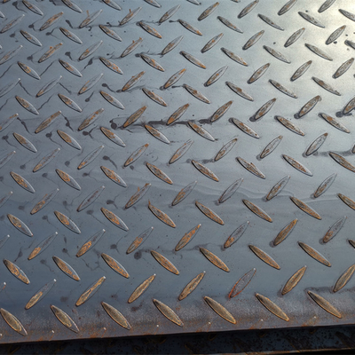 طرح قطره اشک صفحه شطرنجی فولادی ملایم A36 Carbon MS