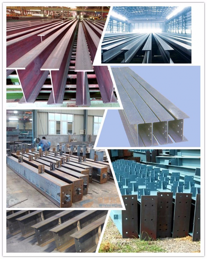 فولاد میلز فولاد h استاف پرتو a36 کربن داغ نورد فولاد اولیه ساختار فولاد h