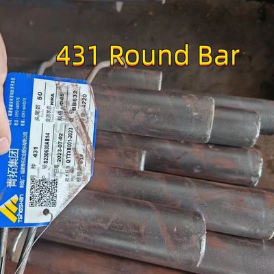 میلگرد استیل ضد زنگ SUS431 نورد گرم AISI 431 1.4057 میلگرد گرد