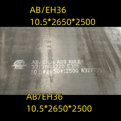 صفحه های فولادی ساخت کشتی با کشش بالاتر درجه LR EH36 و درجه ABS EH36 10mm