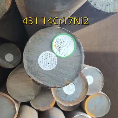 قالب شیشه ای از فولاد ضد زنگ 14Cr17Ni2 AISI 431 میله های گرد 150mm 170mm DIN1.4057 Rod