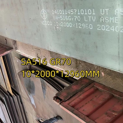 ASME SA516 GR 70 بشقاب دیگ بخار و فشار آمپر A516 Gr 70 Mechanical