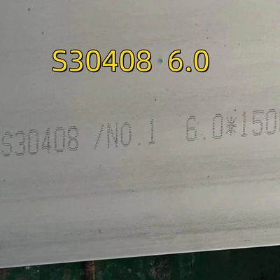 ASTM A240 TP304 S30408 1.4301 صفحات فولاد ضد زنگ NO.1 سطح 1500x3000mm اندازه