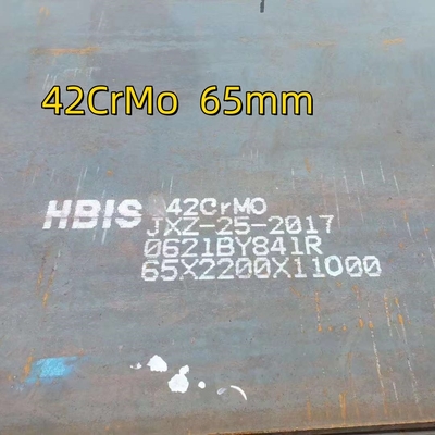 EN 10083 DIN 1.7225 42CrMo4 JIS G4053 SCM 440 SAE 4140 / 4142 صفحه فولاد آلیاژ