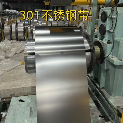 JIS G4313-2011 ASTM A666 استاندارد SUS301 CSP 3/4H سختی کامل H سیم پیچ فولاد ضد زنگ 1.0*80mm