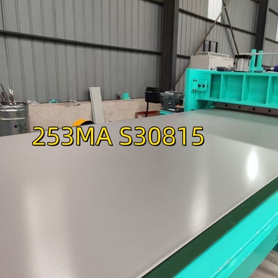 UNS S30815 آلیاژ 253MA صفحه های فولاد ضد زنگ مقاوم به دمای بالا 5.0*1500*6000MM