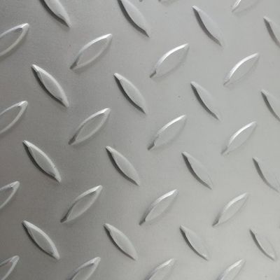 ورق شطرنجی ضد زنگ 304 Vastrap 5mm Astm A793 Rolled Floor Floor