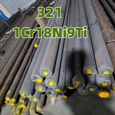 ASTM A479 TP321 چوب گرد فولاد ضد زنگ DIN1.4541