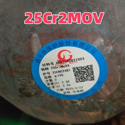 فولاد آلات آلات فولادی 25Cr2MoVA فلز آلیاژ 150*6000mm