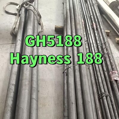GH5188 آلیاژ گرد بر پایه کوبالت HAYNES 188 Ø20 X 500mm گواهی بازرسی 3.1 EN 10204