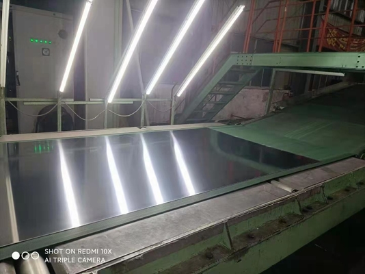 ورق فولاد ضد زنگ تخت ASTM A240 S30451 304N 0.5 - 3.0 میلی متر