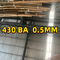 نوار فولادی ضد زنگ 430 BA SS نرم و روشن INOX 430 نوار فولادی ضد زنگ 0.5 میلی متر