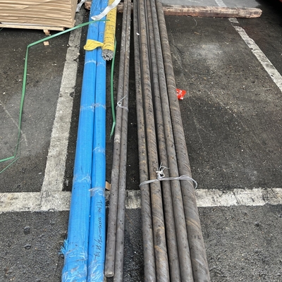 ASTM A638 660 درجه B S66286 استیل ضد زنگ استیل گرم رولد استیل شافت استیل درجه SUH 660 130mm