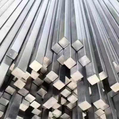 ASTM A269 موی باریک 1.4301 TP304 فولاد ضد زنگ مربع تخت میله 10*10 کشیده شده سرد