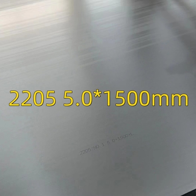 صفحه فولاد ضد زنگ دوگانه 2205 S31803 S32205 12mm × 1500 × 6000 در 12mm 14mm × 2000 × 6000