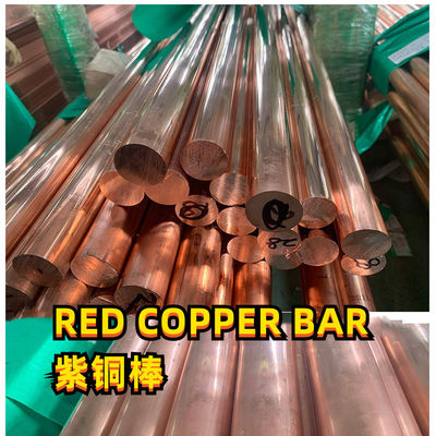 OFHC Copper Rod C10100 درصد خلوص: 99.95٪ OD 38MM 50MM طول 1000mm