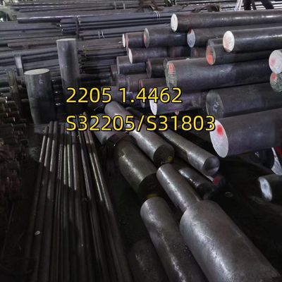 مواد فولادی بیلت فولاد ضد زنگ دوپلکس 2205 UNS-S32205 1.4462 قطر بیرونی 100mm