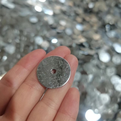 DIN125 DIN 9021 ماشین لباسشویی گالوانیزه از فولاد کربن