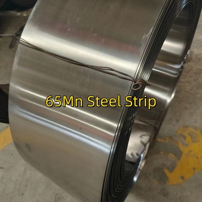 EN10132-4 C67S GB/T1222 65Mn 1.0*16mm استیل نوار مقاومت کششی LC استیل کربن بالا نوار سفید