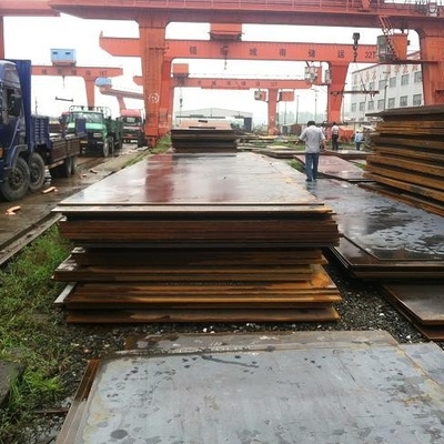 ASTM A36 صفحه فولاد کربن داغ Q235B SS400 برای ساختمان صنعتی