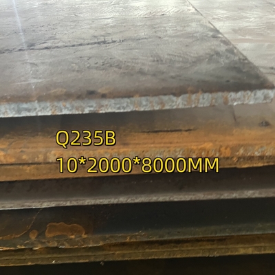ASTM A36 صفحه فولاد کربن داغ Q235B SS400 برای ساختمان صنعتی