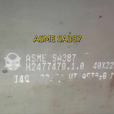 CS صفحه های فولادی آلیاژ 2000 × 12000 6 میلی متر ASME SA387 Gr.22 CL2 صفحه های فولادی آلیاژ