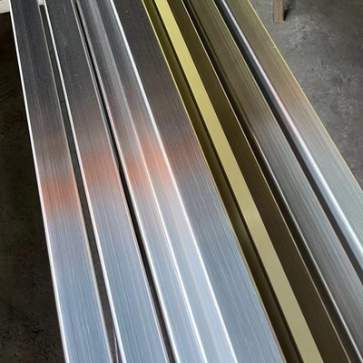 لوله مستطیل فولاد ضد زنگ درجه 304 Hairline 75*20*1.2*6000mm 1.4301 لوله مربع جوش