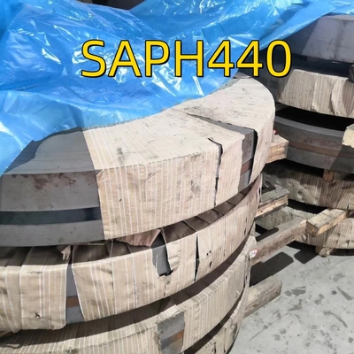 استحکام بالا 1.6x1250 JIS G 3141 SAPH440-P نوار برش کویل فولادی گرم