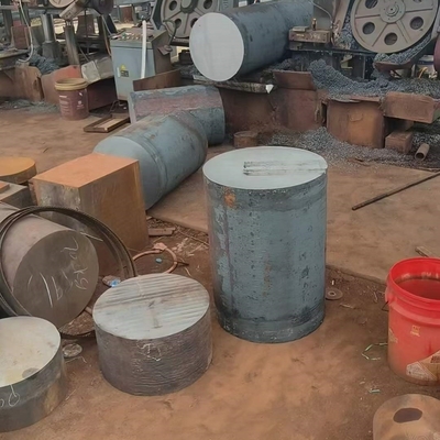 DIN WNr 41Cr4 / 1.7035 40Cr قطر 250-500mm استیل گرد جعل شده SCR440 استیل آلیاژ