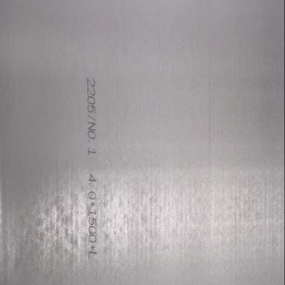 ورق فولاد ضد زنگ 2205 ورق فولادی دوبلکس ASME SA240 S32205 ، S31803 Duplex Steel 2205 Plate