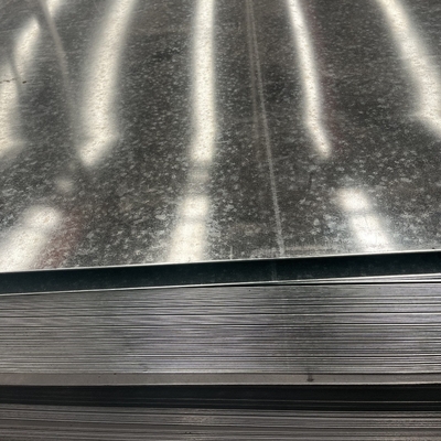 صفحه 1.5mm CS ASTM A653 G90 ورق فولاد گالوانیزه شده 1.5*1500*6000 EN10024 3.1