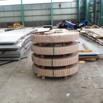 0.01 - 3mm ضخامت 301 کویل فولاد ضد زنگ SUS301 1/2 سخت / فولاد سخت فولاد ضد زنگ نوار