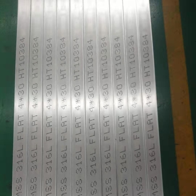 رطوبت گرم رطوبت شده Din 1.4404 S31603 فولاد ضد زنگ 316L بار مسطح 80*8*6000