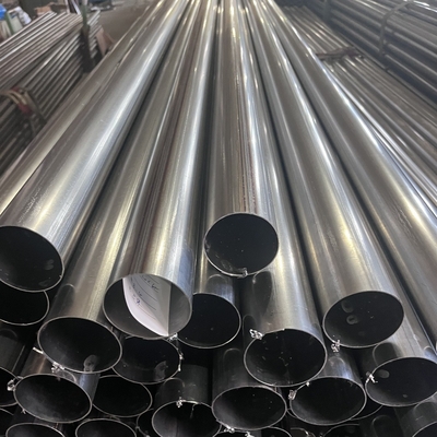 Aisi 441 Ss ERW لوله جوش قطر 45mm ضخامت 1.5 mm لوله خروجی فولاد ضد زنگ نرم