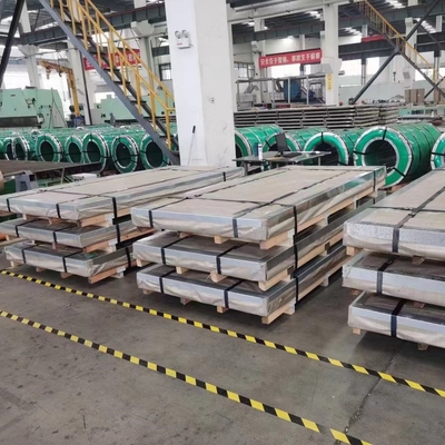 JIS G4312 SUH409L AISI 409L 1.4509 ورق فولاد ضد زنگ 2mm برای لوله های خروجی پایان 2D