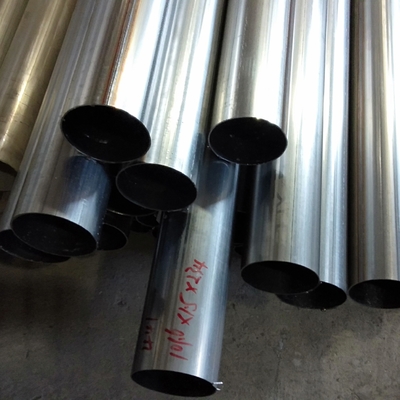SUH 409L لوله های جوشیده شده فولاد SUS409L لوله های خروجی فولاد فولاد 89*1.5*6000