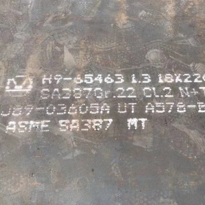 SA387 Gr.11 CL.2 LTV N + T صفحه فولادی ASME SA387 صفحه دیگ گرم ASME SA387