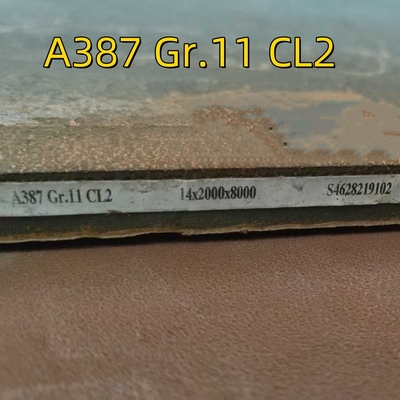 ASME SA387 Gr.11 CL2 16*2000*1000MM صفحه فولادی برای دیگ و ظروف تحت فشار
