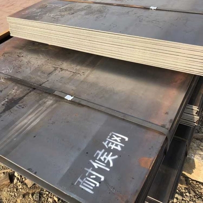 مقاومت در برابر خوردگی Q355NH S355J2WP ASTM A242 نوع Corten A صفحه فولادی مقاوم در برابر آب و هوا