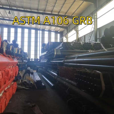 لوله بی درهم در 24 "Sch-Std PE در ASTM A106 Gr B لوله فولادی SMLS کربن برای خدمات دمای بالا