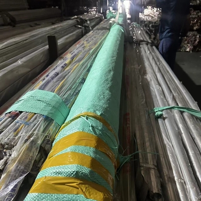 ASTM A554 201 لوله جوش 25*0.8*6000mm 320 Grit آینه پولیش لوله فولاد ضد زنگ