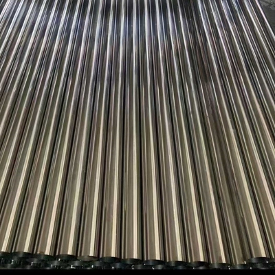 ASTM A554 201 لوله جوش 25*0.8*6000mm 320 Grit آینه پولیش لوله فولاد ضد زنگ