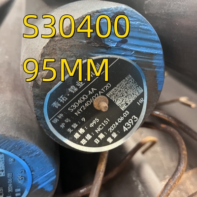 S30400 1.4301 SUS Soild Rod 95mm