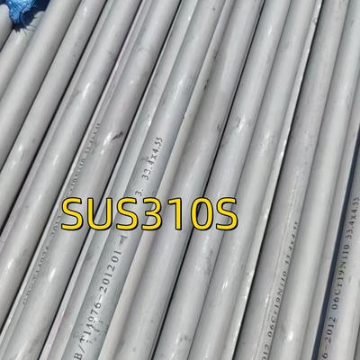 لوله های بدون درز از فولاد ضد زنگ مقاوم به گرما AISI 310S قطر خارج 127 میلی متر ضخامت دیوار 3 میلی متر
