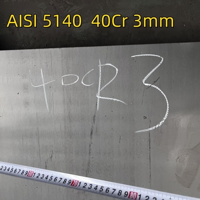 ASTM استاندارد AISI 5140 40Cr ضخامت 3mm 1250 * 2000mm برش لیزری صفحه فلز آلیاژ
