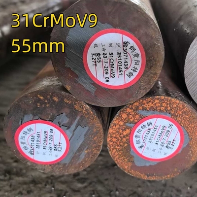 مواد آلیاژ گرم 31CrMoV9 DIN 1.8519 EN 10085-2001 قطر قطر 75mm